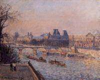 Pissarro, Camille - The Louvre